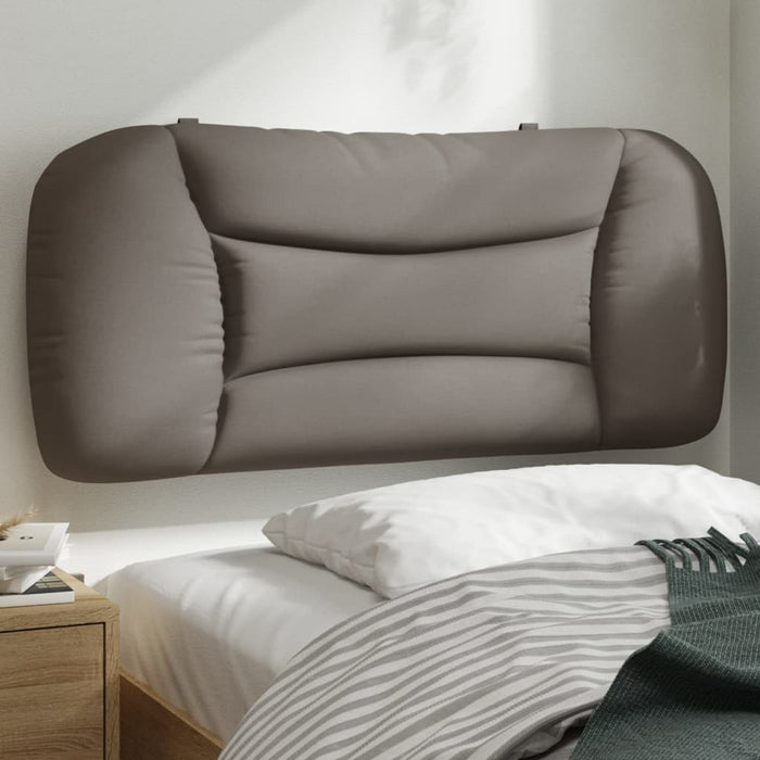 Pernă pentru tăblie de pat, Hvar, gri taupe, 80 cm, material textil WALTI