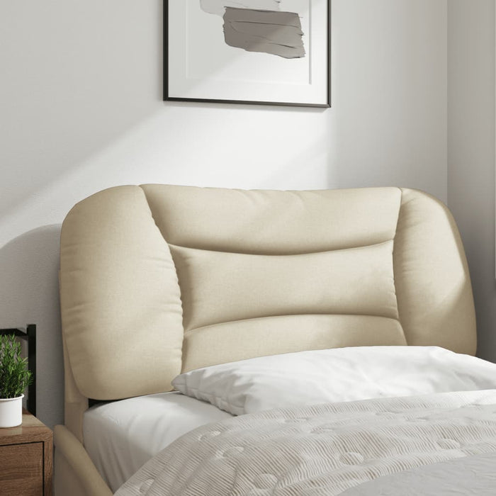 Pernă pentru tăblie de pat, Hvar, crem, 80 cm, material textil WALTI