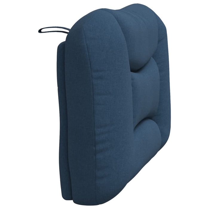 Pernă pentru tăblie de pat, Hvar, albastru, 80 cm, material textil WALTI