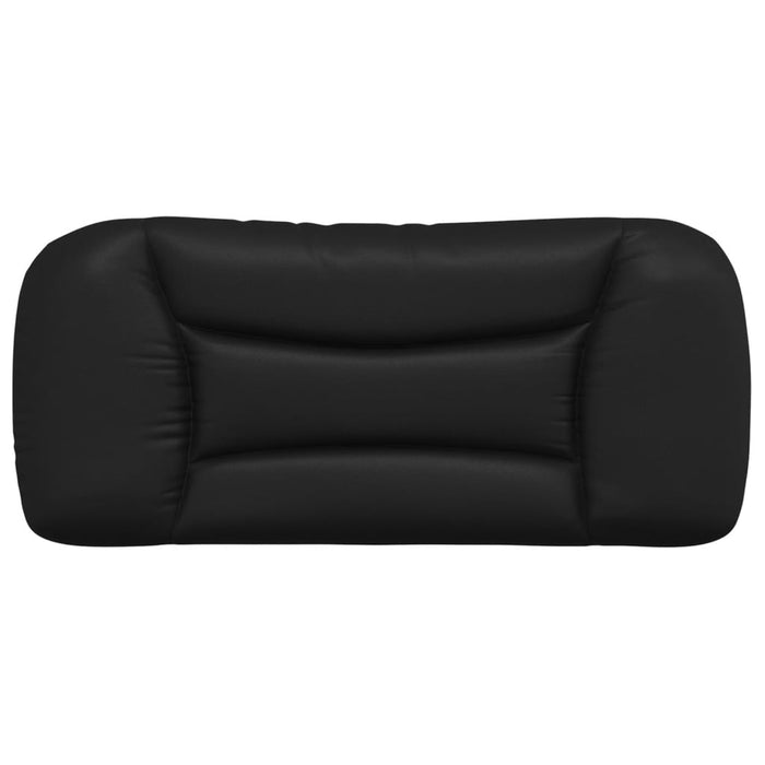 Pernă pentru tăblie pat, Hvar, negru, 80 cm, piele artificială WALTI