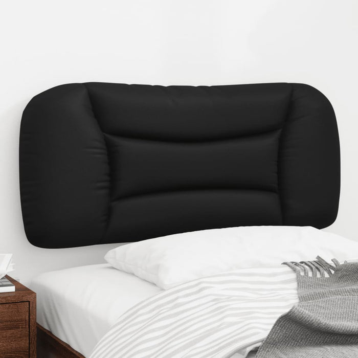 Pernă pentru tăblie pat, Hvar, negru, 80 cm, piele artificială WALTI