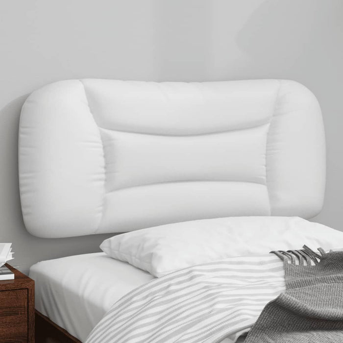 Pernă pentru tăblie pat, Hvar, alb, 80 cm, piele artificială WALTI