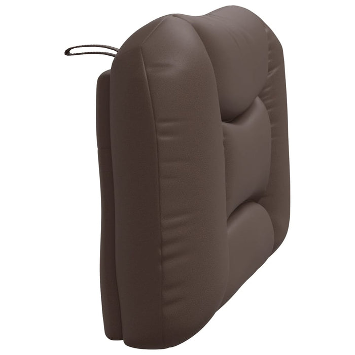 Pernă pentru tăblie pat, Hvar, maro, 80 cm, piele artificială WALTI