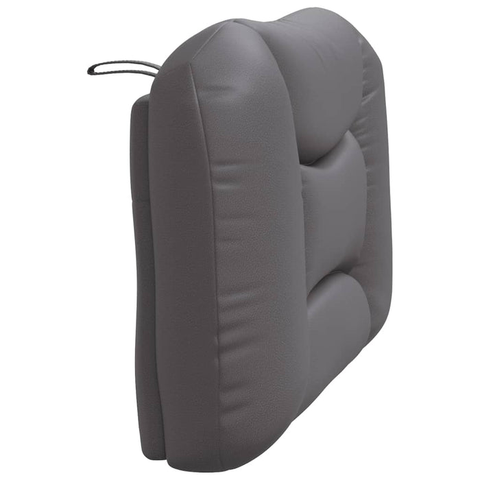 Pernă pentru tăblie pat, Hvar, gri, 80 cm, piele artificială WALTI