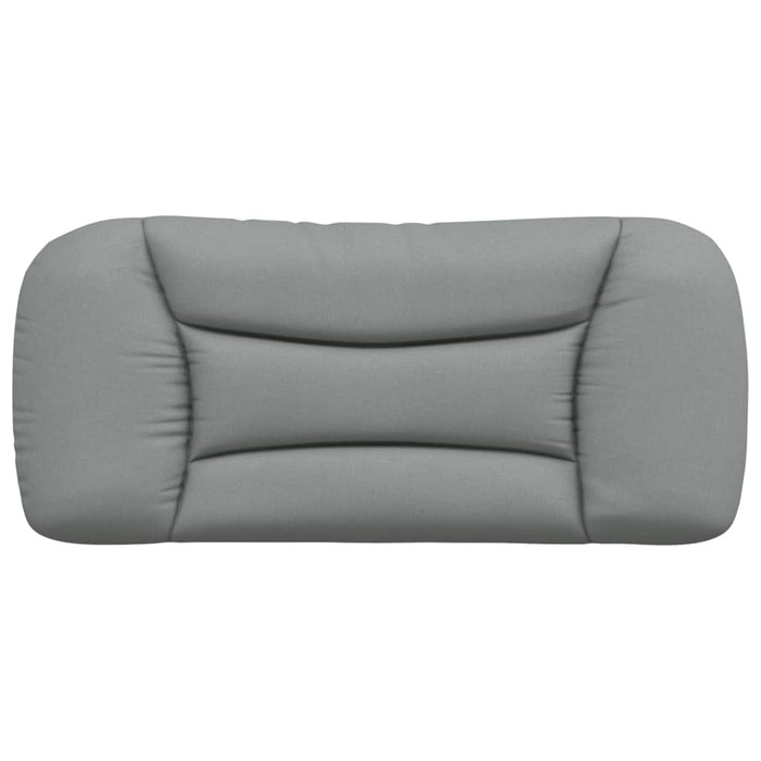 Pernă tăblie de pat, Hvar, gri deschis, 90 cm, material textil WALTI