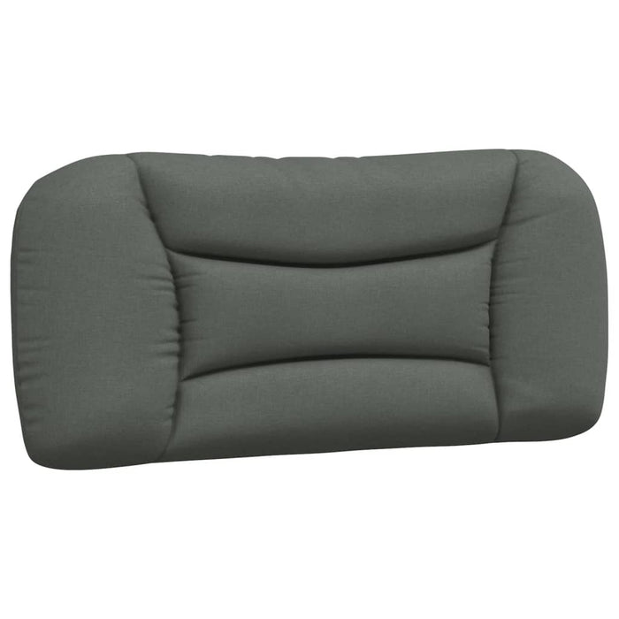 Pernă pentru tăblie de pat, Hvar, gri închis, 90 cm, material textil WALTI