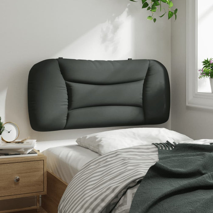 Pernă pentru tăblie de pat, Hvar, gri închis, 90 cm, material textil WALTI