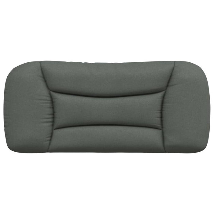 Pernă pentru tăblie de pat, Hvar, gri închis, 90 cm, material textil WALTI