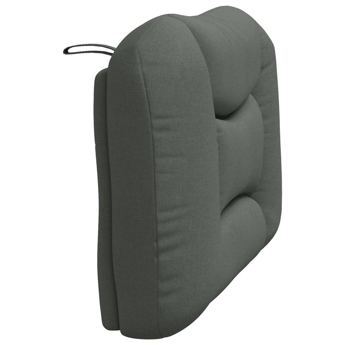 Pernă pentru tăblie de pat, Hvar, gri închis, 90 cm, material textil WALTI
