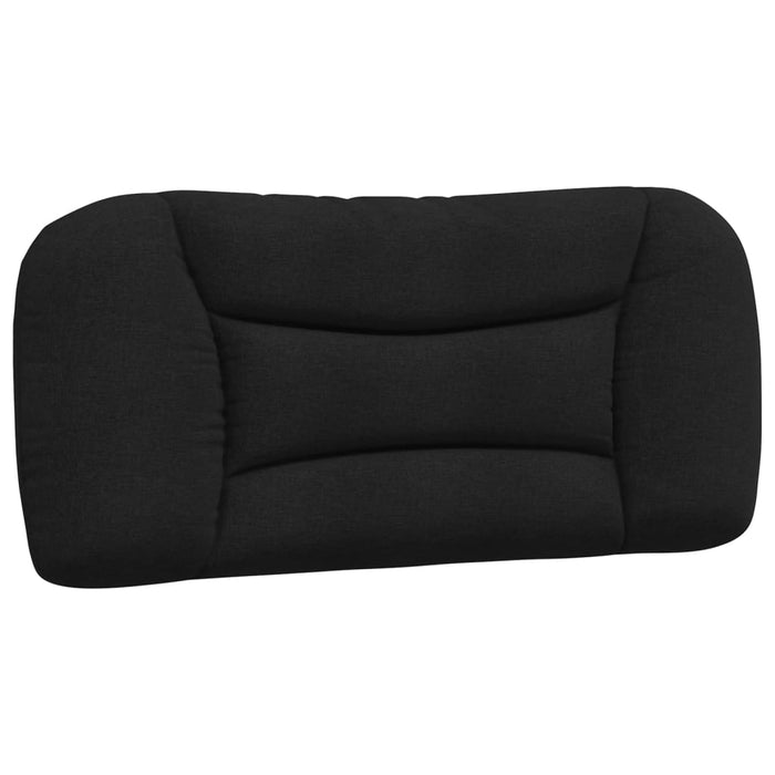 Pernă pentru tăblie de pat, Hvar, negru, 90 cm, material textil WALTI