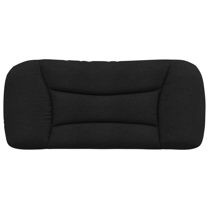 Pernă pentru tăblie de pat, Hvar, negru, 90 cm, material textil WALTI