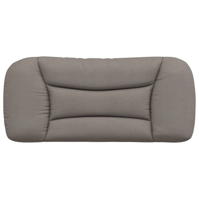 Pernă pentru tăblie de pat, Hvar, gri taupe, 90 cm, material textil WALTI