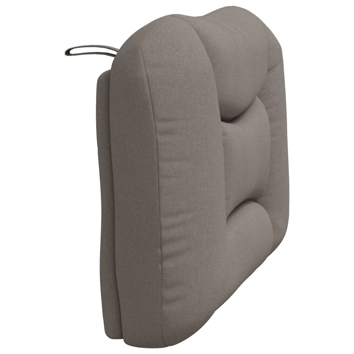 Pernă pentru tăblie de pat, Hvar, gri taupe, 90 cm, material textil WALTI
