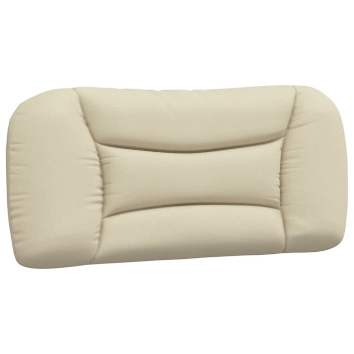 Pernă pentru tăblie de pat, Hvar, crem, 90 cm, material textil WALTI