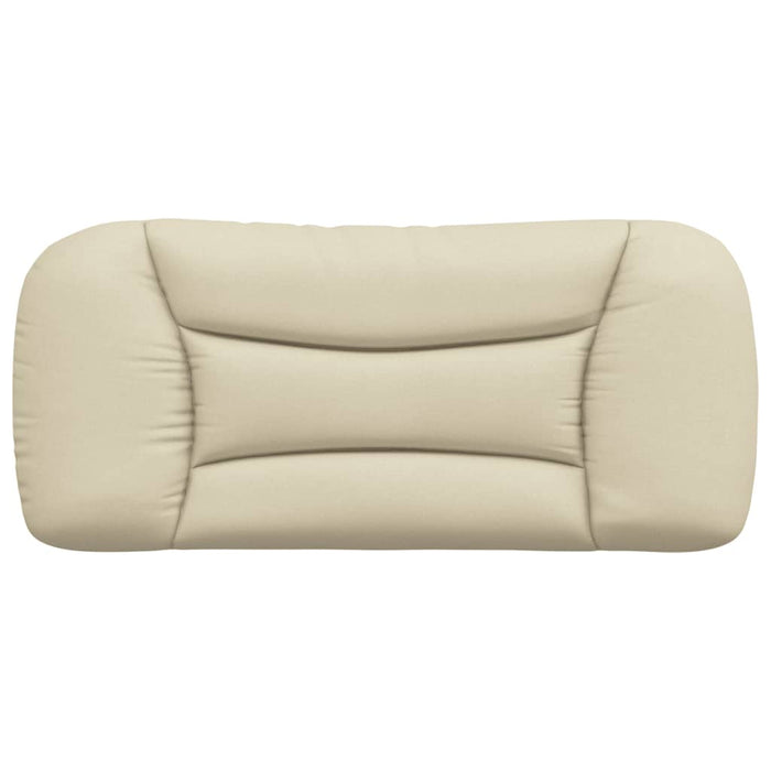 Pernă pentru tăblie de pat, Hvar, crem, 90 cm, material textil WALTI