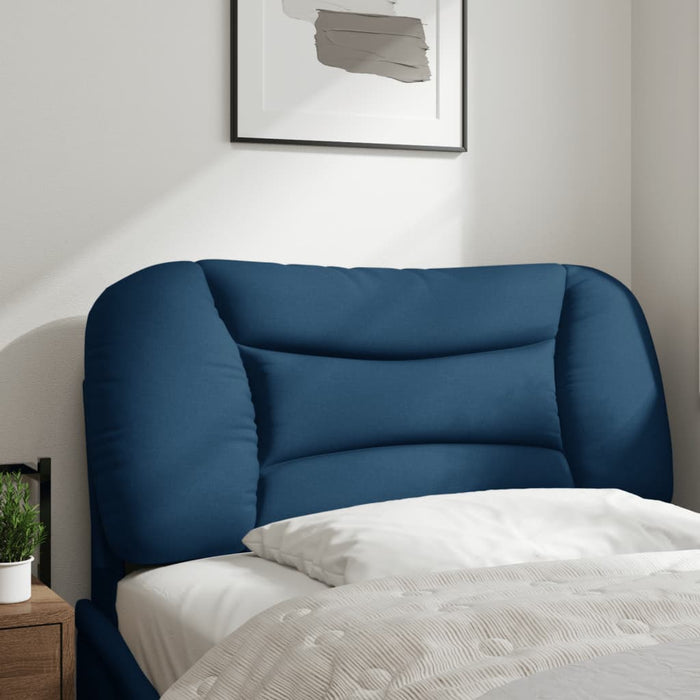 Pernă pentru tăblie de pat, Hvar, albastru, 90 cm, material textil WALTI