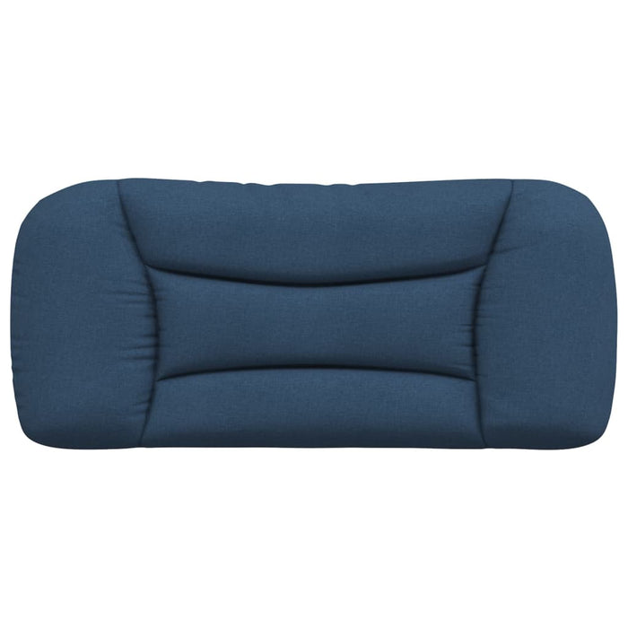 Pernă pentru tăblie de pat, Hvar, albastru, 90 cm, material textil WALTI