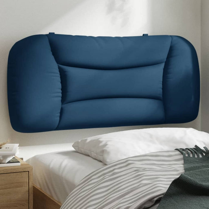 Pernă pentru tăblie de pat, Hvar, albastru, 90 cm, material textil WALTI