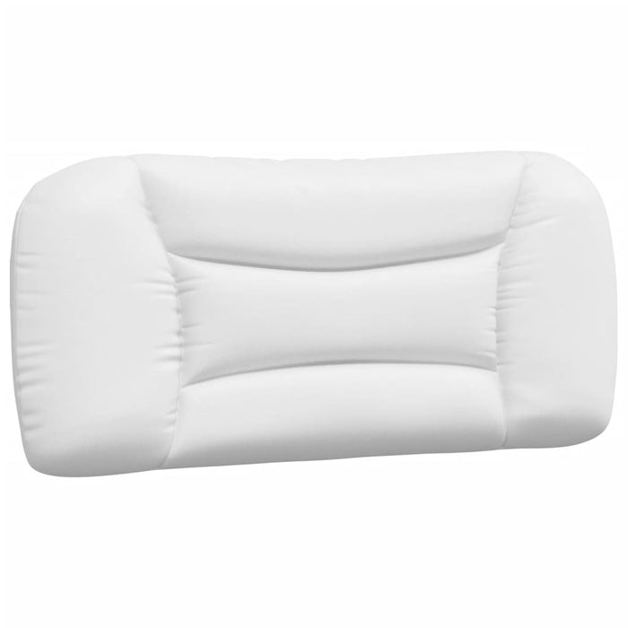Pernă pentru tăblie pat, Hvar, alb, 90 cm, piele artificială WALTI