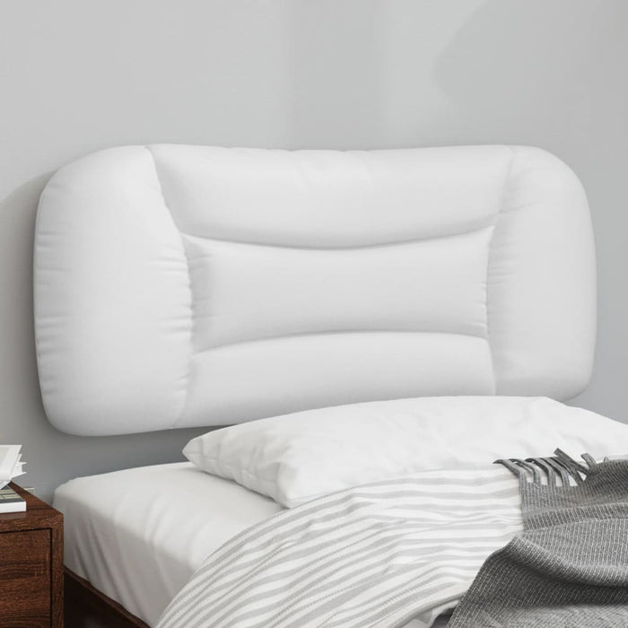 Pernă pentru tăblie pat, Hvar, alb, 90 cm, piele artificială WALTI