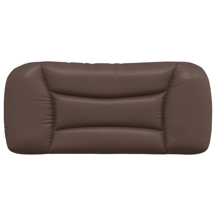 Pernă pentru tăblie pat, Hvar, maro, 90 cm, piele artificială WALTI