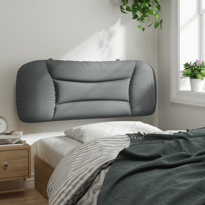 Pernă tăblie de pat, Hvar, gri deschis, 100 cm, material textil WALTI