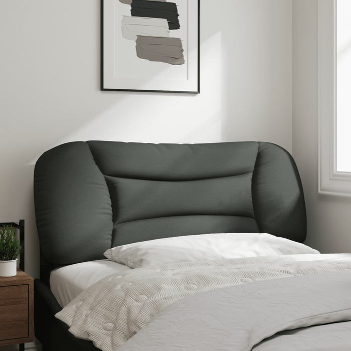 Pernă pentru tăblie de pat, Hvar, gri închis, 100 cm, material textil WALTI
