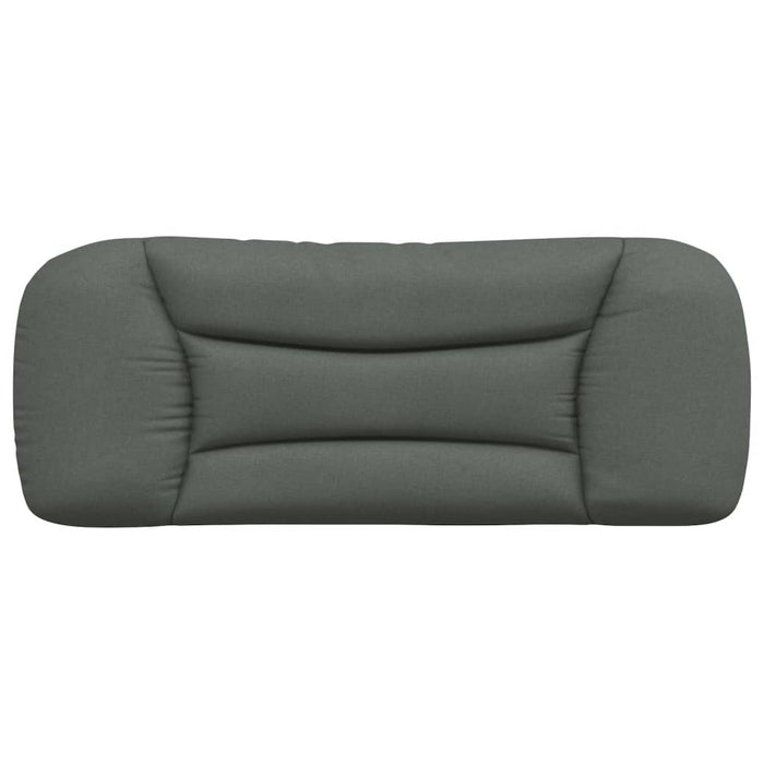 Pernă pentru tăblie de pat, Hvar, gri închis, 100 cm, material textil WALTI