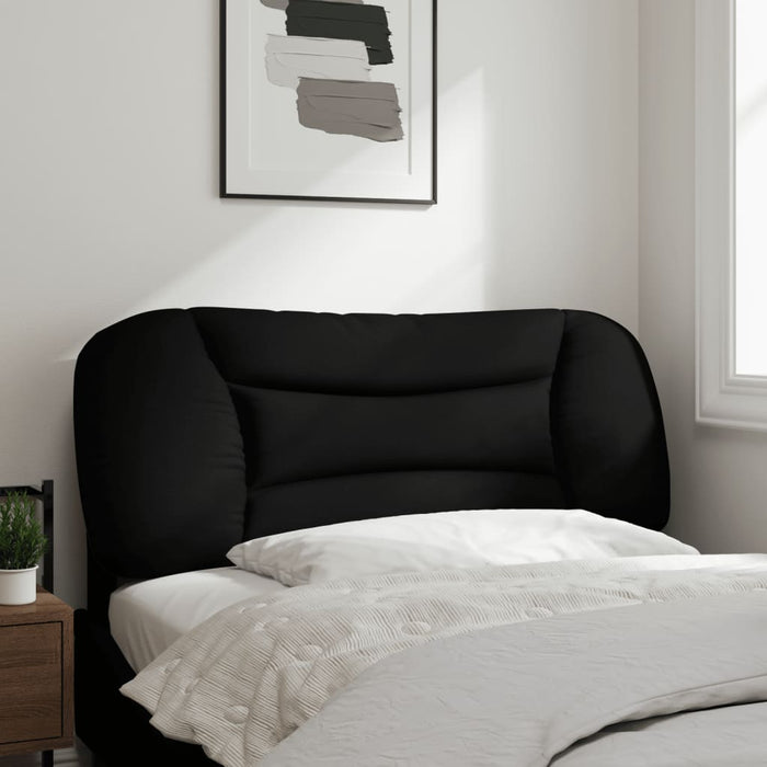 Pernă pentru tăblie de pat, Hvar, negru, 100 cm, material textil WALTI