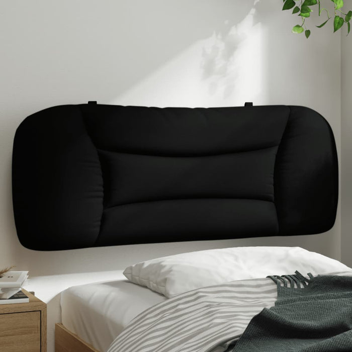 Pernă pentru tăblie de pat, Hvar, negru, 100 cm, material textil WALTI