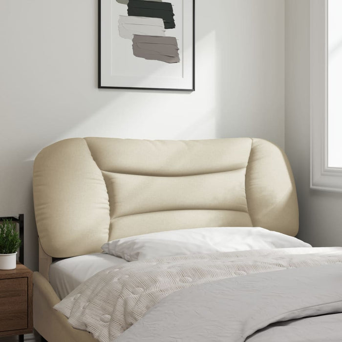 Pernă pentru tăblie de pat, Hvar, crem, 100 cm, material textil WALTI