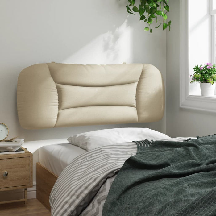 Pernă pentru tăblie de pat, Hvar, crem, 100 cm, material textil WALTI