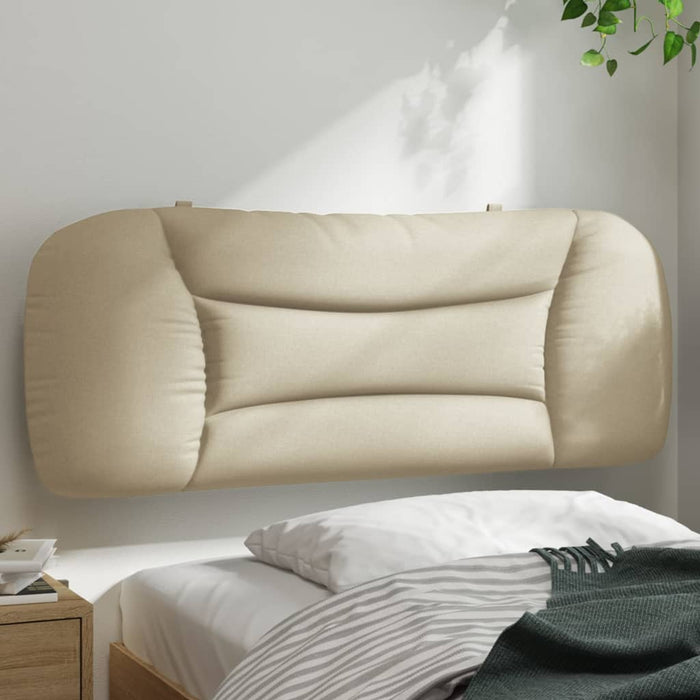 Pernă pentru tăblie de pat, Hvar, crem, 100 cm, material textil WALTI