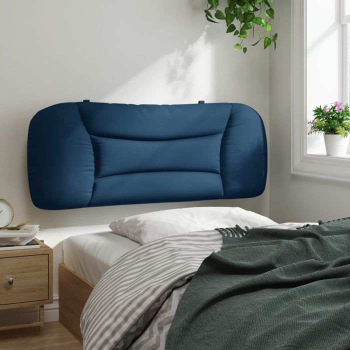 Pernă pentru tăblie de pat, Hvar, albastru, 100 cm, material textil WALTI