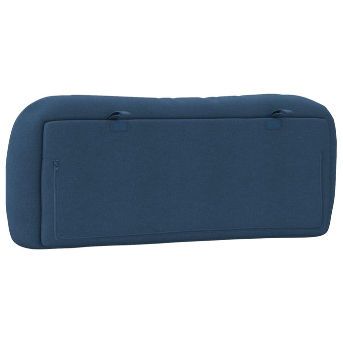 Pernă pentru tăblie de pat, Hvar, albastru, 100 cm, material textil WALTI