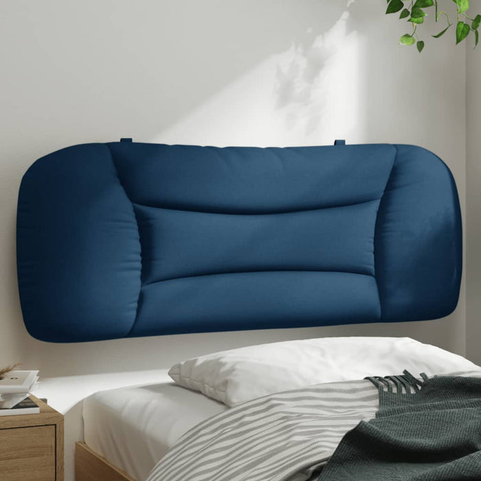 Pernă pentru tăblie de pat, Hvar, albastru, 100 cm, material textil WALTI
