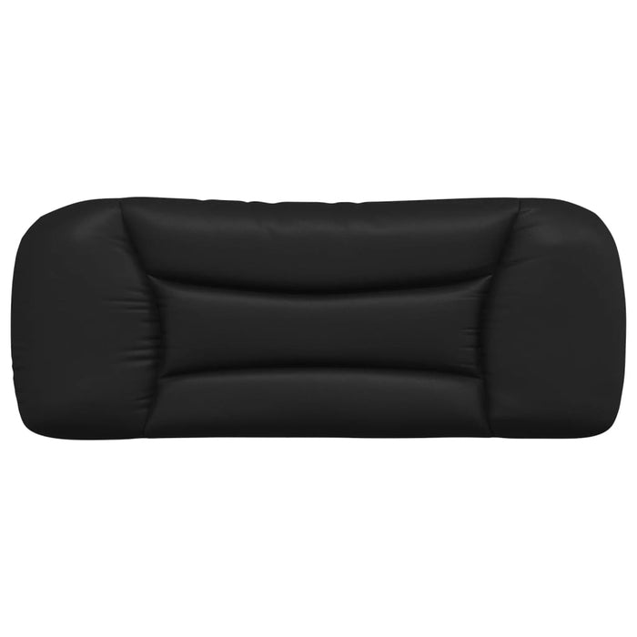 Pernă pentru tăblie pat, Hvar, negru, 100 cm, piele artificială WALTI