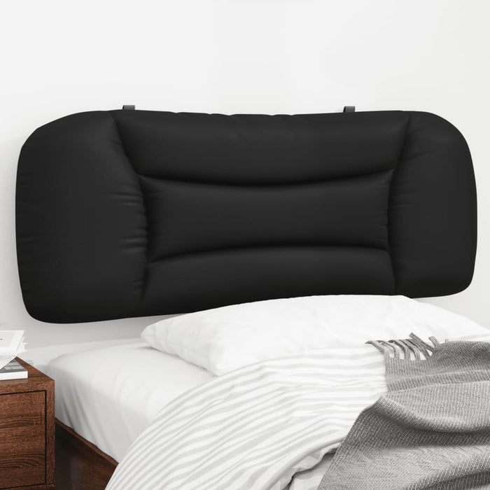 Pernă pentru tăblie pat, Hvar, negru, 100 cm, piele artificială WALTI