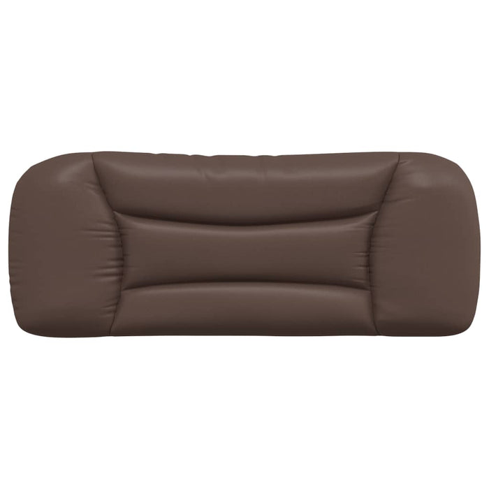 Pernă pentru tăblie pat, Hvar, maro, 100 cm, piele artificială WALTI