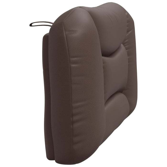 Pernă pentru tăblie pat, Hvar, maro, 100 cm, piele artificială WALTI