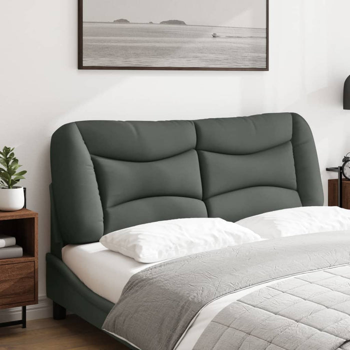 Pernă pentru tăblie de pat, Hvar, gri închis, 120 cm, material textil WALTI