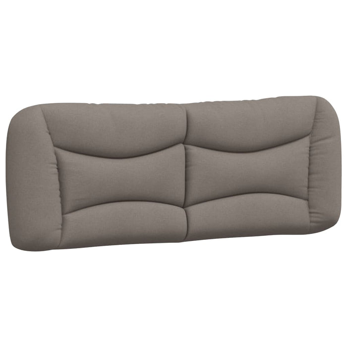 Pernă pentru tăblie de pat, Hvar, gri taupe, 120 cm, material textil WALTI