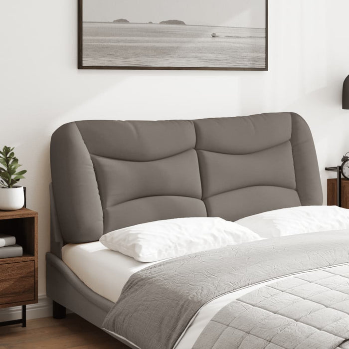 Pernă pentru tăblie de pat, Hvar, gri taupe, 120 cm, material textil WALTI