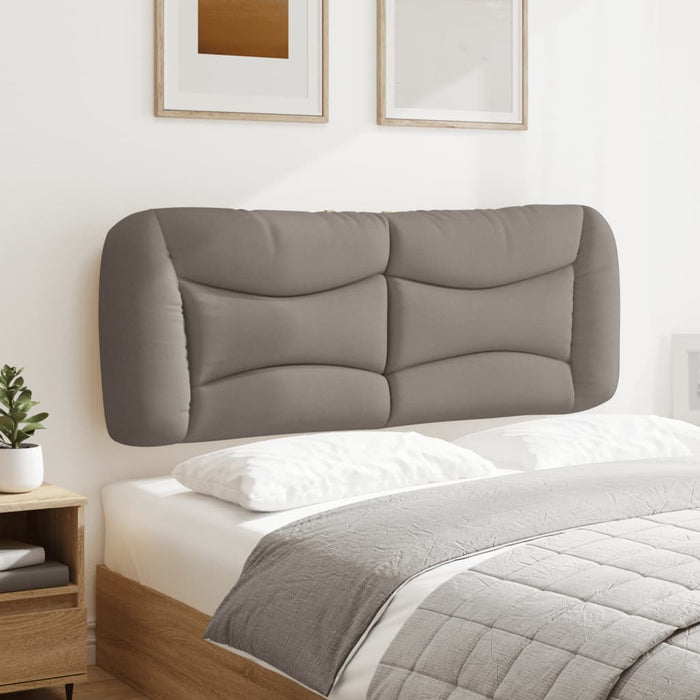 Pernă pentru tăblie de pat, Hvar, gri taupe, 120 cm, material textil WALTI