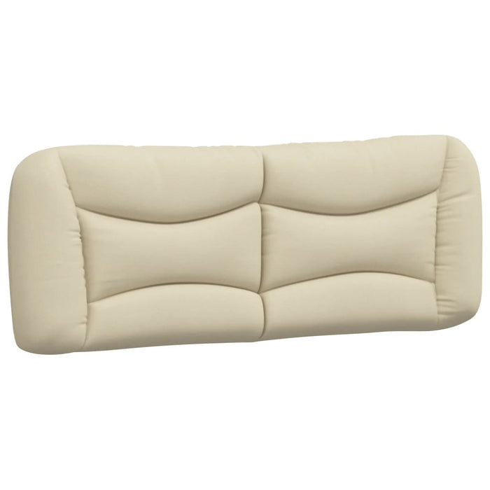 Pernă pentru tăblie de pat, Hvar, crem, 120 cm, material textil WALTI