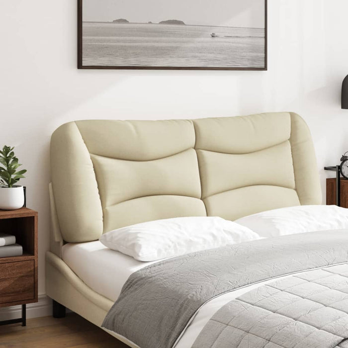 Pernă pentru tăblie de pat, Hvar, crem, 120 cm, material textil WALTI