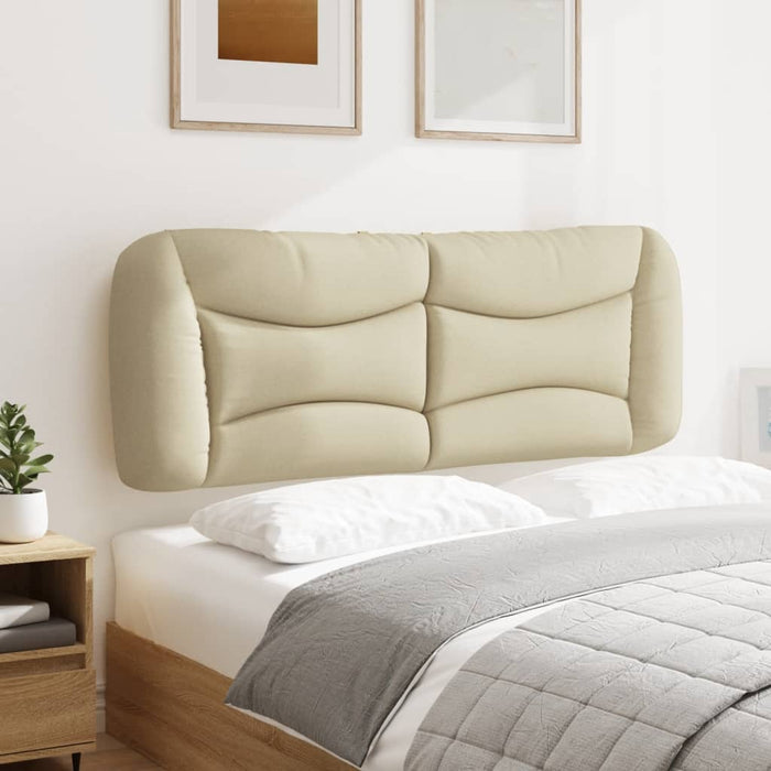 Pernă pentru tăblie de pat, Hvar, crem, 120 cm, material textil WALTI