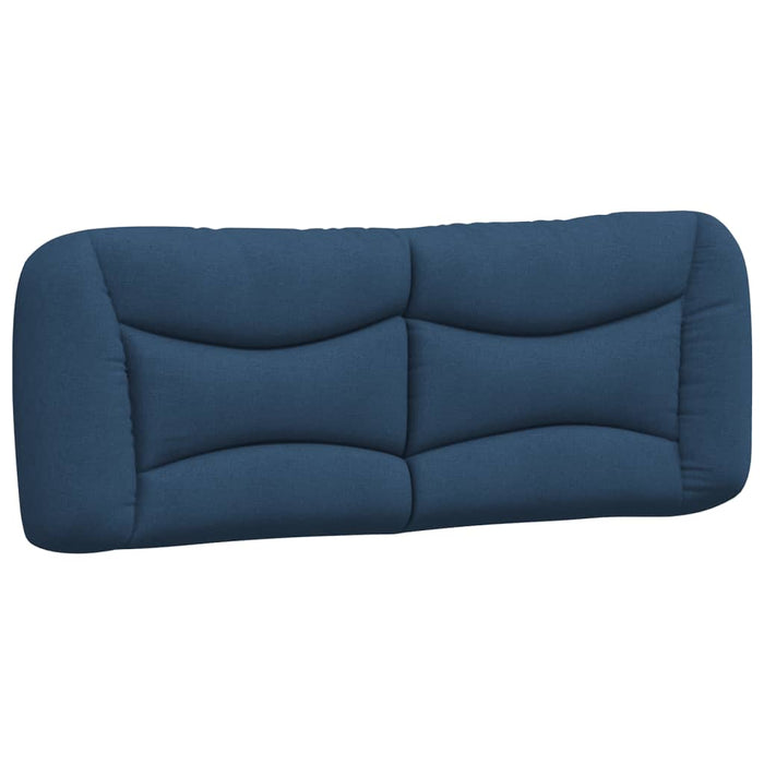 Pernă pentru tăblie de pat, Hvar, albastru, 120 cm, material textil - WALTI WALTI