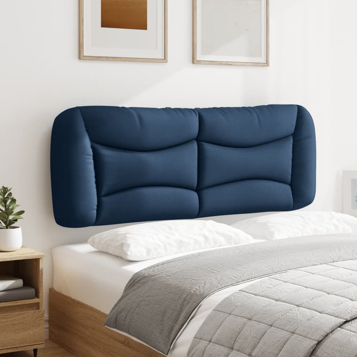 Pernă pentru tăblie de pat, Hvar, albastru, 120 cm, material textil - WALTI WALTI