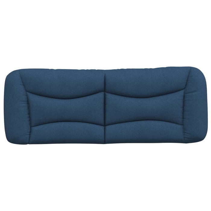 Pernă pentru tăblie de pat, Hvar, albastru, 120 cm, material textil - WALTI WALTI